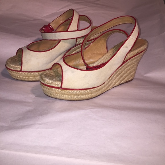 authentic HERMÈS platform wedge ESPADRILLE size 41 - Picture 6 of 8